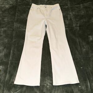 Pistola Bootcut Jeans Womens 28 White Denim Cotton Stretch 5-Pockets Casual Boho